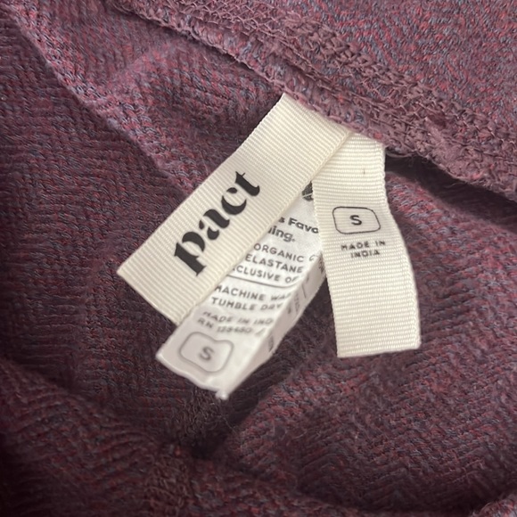 Pact Organic Purefit Jacquard Pocket Legging - Picture 6 of 13